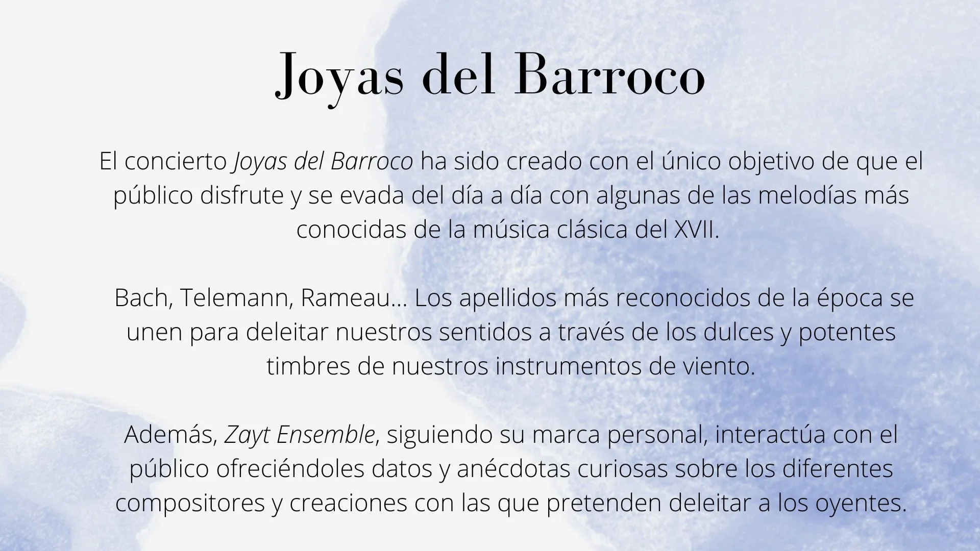 Jewels of the Baroque